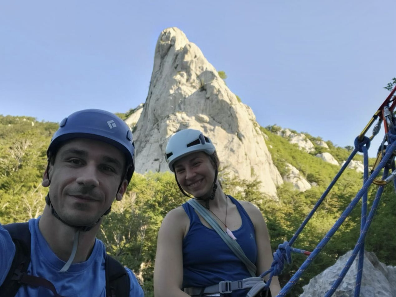 Jura i Lucija na štandu